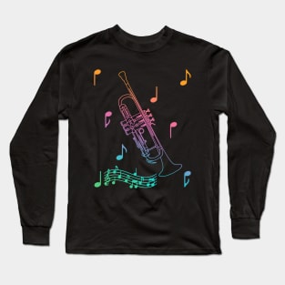 Musical Trumpet Long Sleeve T-Shirt